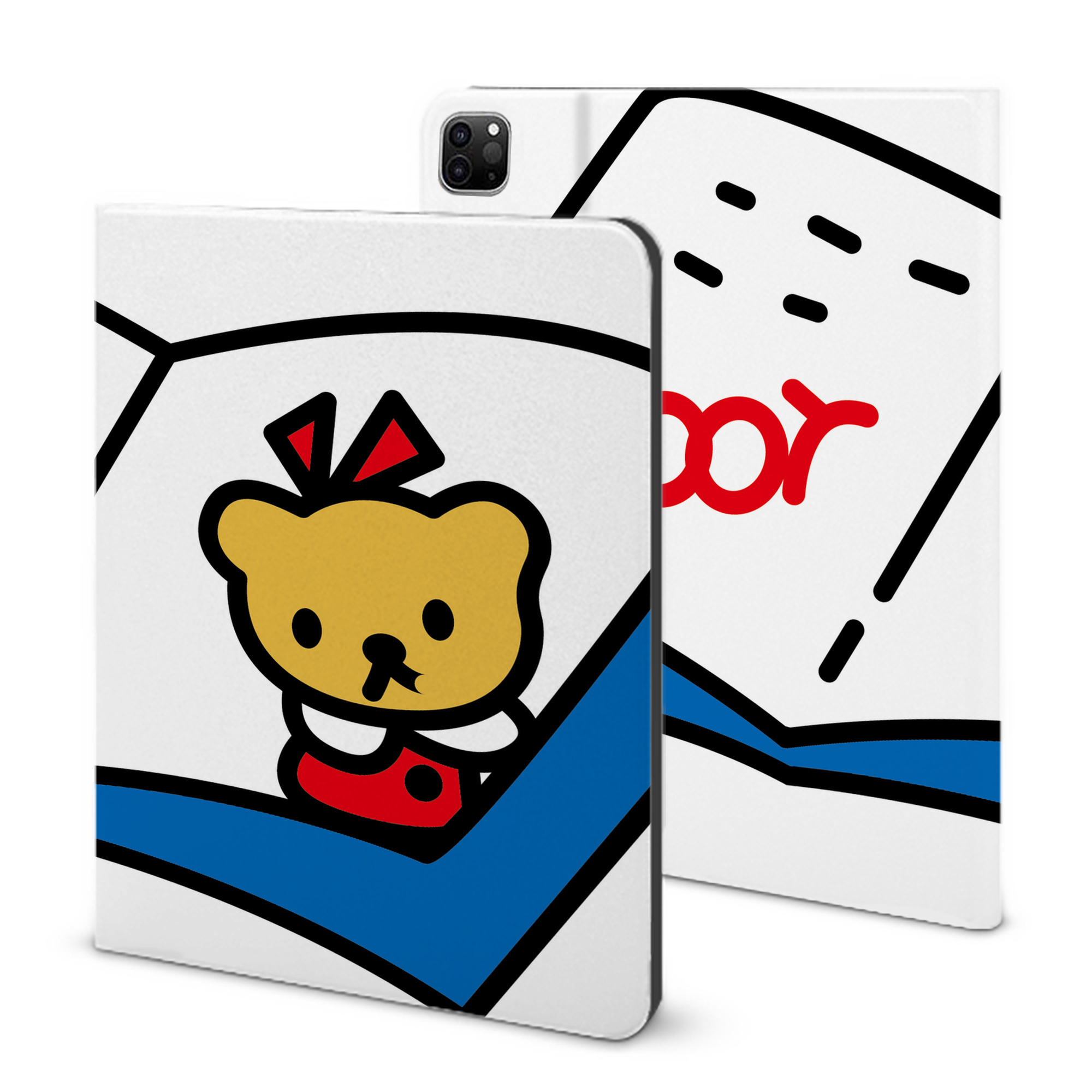 （画像用） Hello Kitty ハローキティ IPad ケース ブック型 PUレザー TPU 耐衝撃 軽量 薄型 ペン収納なし 全面保護 IPad 各モデル対応